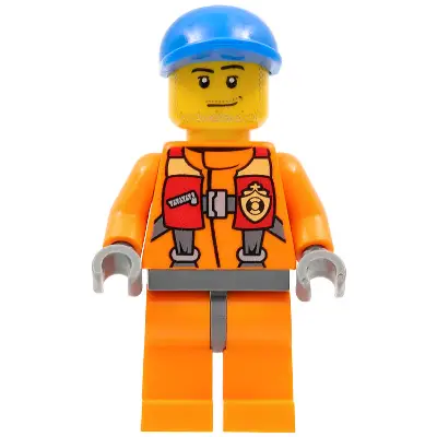  Coast Guard City - Rescuer, Orange Jacket
