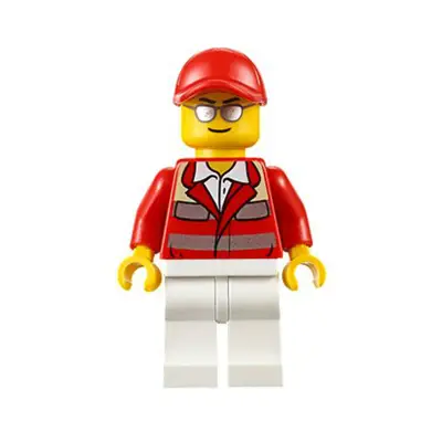  Paramedic - Red Uniform, Male, Red Short Bill Cap