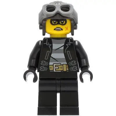  Police - Clara the Criminal, Pearl Dark Gray Aviator Cap