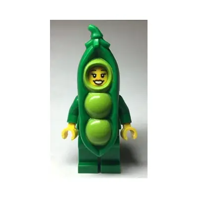  Peapod Costume Girl - Green Jacket