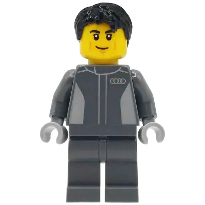 Audi Revolut F1 Team Driver - Male, Black Hair
