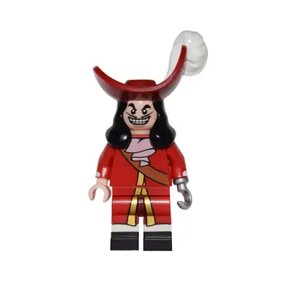 Captain Hook, Disney, Series 1 (Minifigure Only without Stand and Accessories)