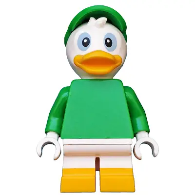 Louie Duck, Disney, Series 2 (Minifigure Only without Stand and Accessories)