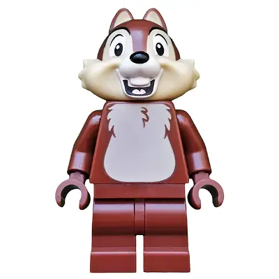Chip, Disney, Series 2 (Minifigure Only without Stand and Accessories)