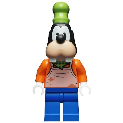  Goofy - Bandana and White Apron