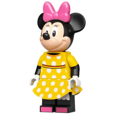  Minnie Mouse - Yellow Polka Dot Dress