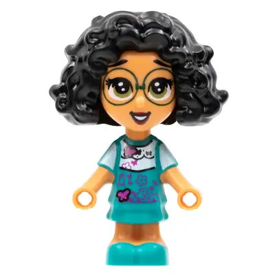  Mirabel Madrigal - Micro Doll, Dark Green Glasses, Open Eyes