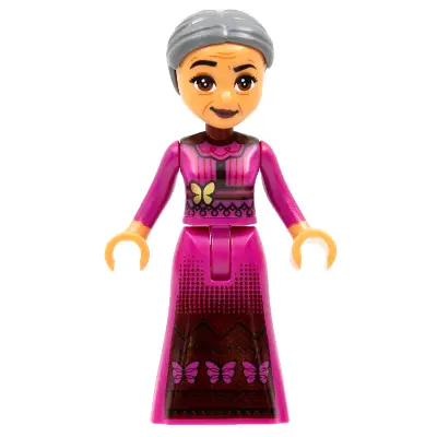  Abuela Alma Madrigal - Dark Bluish Gray Hair