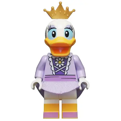  Daisy Duck - Lavender Dress, Gold Crown
