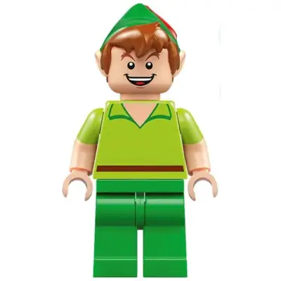  Peter Pan - Minifigure, Bright Green Legs