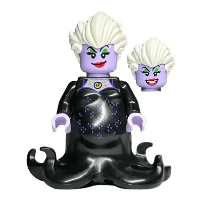  Ursula (Lavender) - Minifigure, Black Dress