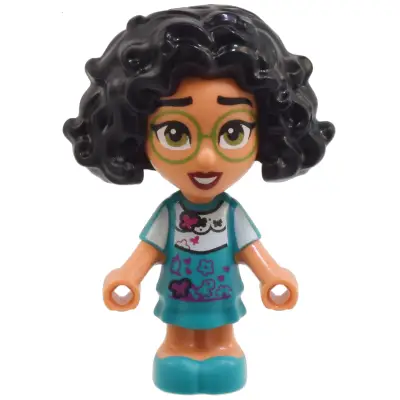  Mirabel Madrigal - Micro Doll, Bright Green Glasses, Open Eyes