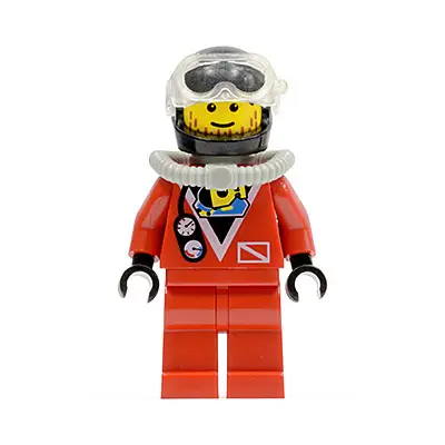  Divers - Red Diver 2, Red Legs, Black Helmet