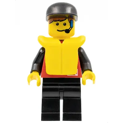  Divers - Control 1, Black Legs, Black Cap, Life Jacket