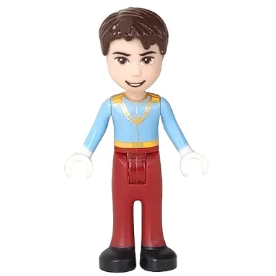  Prince Charming - Mini Doll, Bright Light Blue Shirt