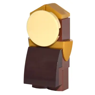 Cogsworth - Dark Brown Curved Front without Stickers