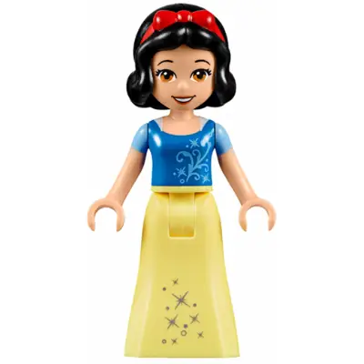  Snow White - Mini Doll, Bright Light Blue Sleeves
