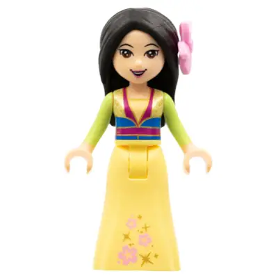  Mulan - Full Length Dress, Flower