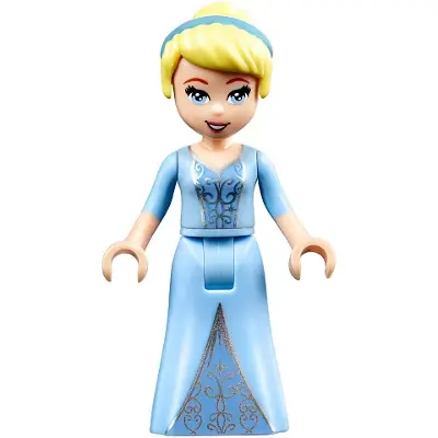  Cinderella - Two-Colored Dress and Brown Eyebrows