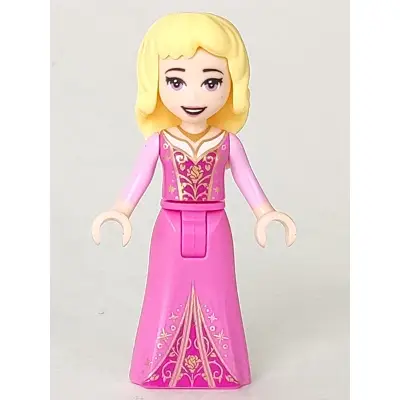  Aurora - Open Mouth with Roses on Dress