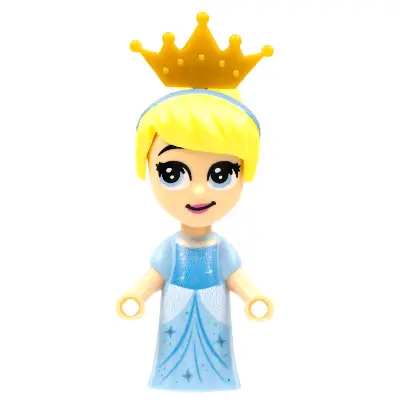  Cinderella - Micro Doll, Pearl Gold Tiara