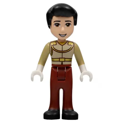  Prince Charming - Mini Doll, Tan Shirt, Black Mouth