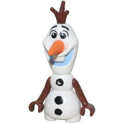  Olaf - Mini Doll Body, Bright Light Blue Mouth