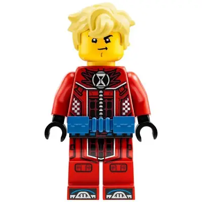  Cooper - Red Racing Suit, Blue Utility Belt, Hair