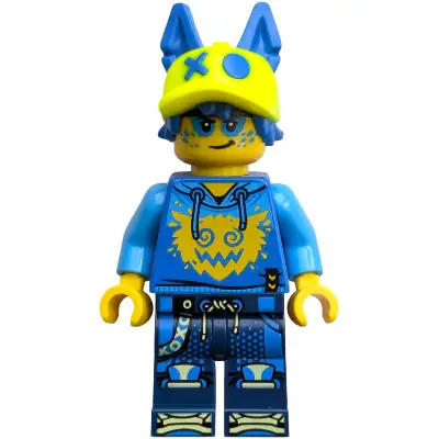  Logan - Minifigure, Blue Hoodie