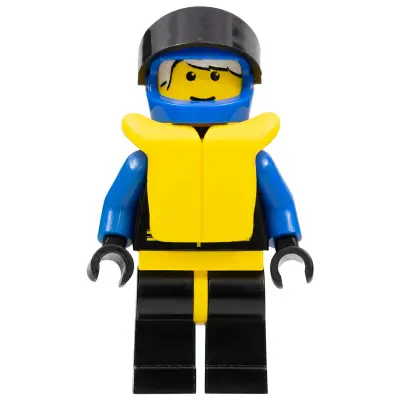  Extreme Team - Blue, Blue Helmet Plain, Life Jacket