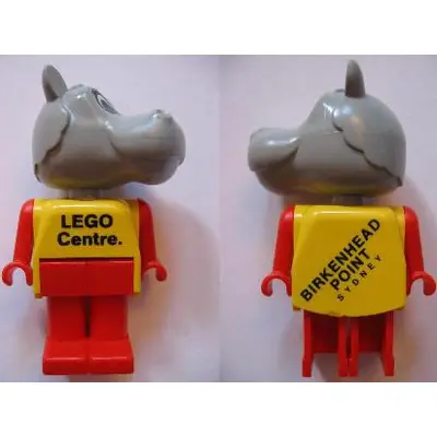 Fabuland Hippo - LEGO Centre / Birkenhead Point Sydney Pattern