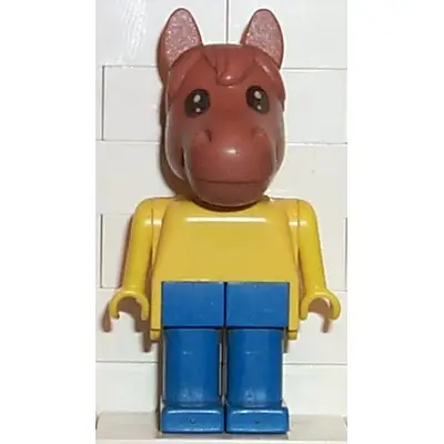  Fabuland Horse - Henry Horse, Brown Head