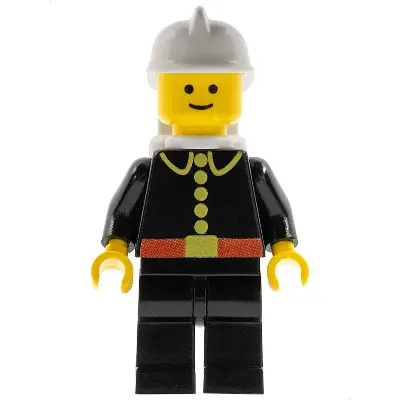  Fire - Classic, White Fire Helmet, White Air Tanks