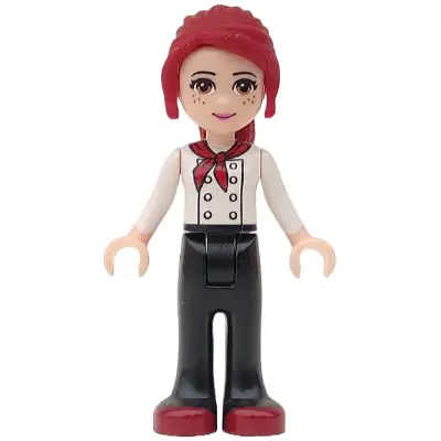  Friends Mia - Black Trousers, White Top