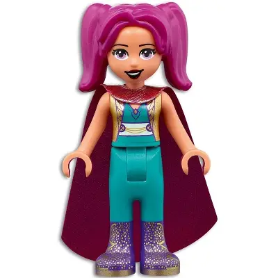  Friends Camila - Dark Turquoise Trousers, Dark Purple Boots