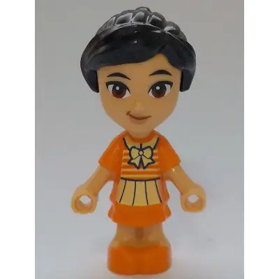  Friends Victoria - Micro Doll, Orange Dress