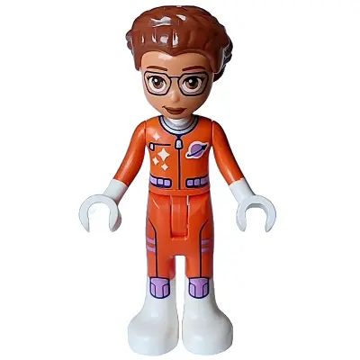 Friends Olivia (Adult) - Astronaut, Reddish Orange Spacesuit