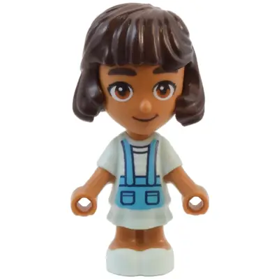  Friends Alba - Micro Doll, Light Aqua Dress