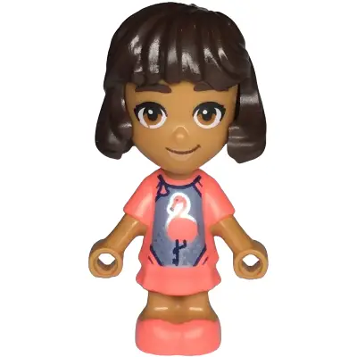  Friends Alba - Micro Doll, Coral Dress