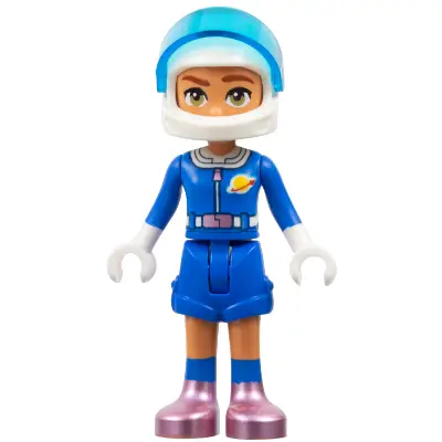 Friends Nova - Blue Astronaut Costume, White Helmet