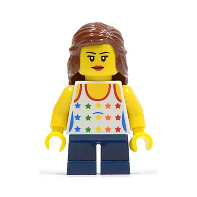  FIRST LEGO League (FLL) Nature's Fury Female, Dark Blue Short Legs