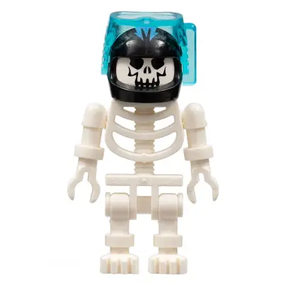  Skeleton with Evil Skull, Black Aquaraiders II Helmet (Squid Victim)