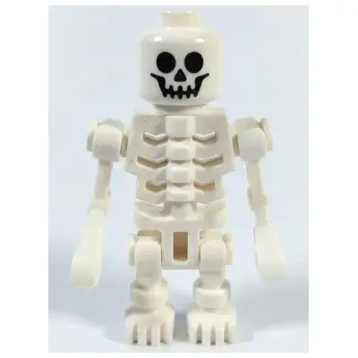  Skeleton with Standard Skull, Angular Rib Cage, Mechanical Arms