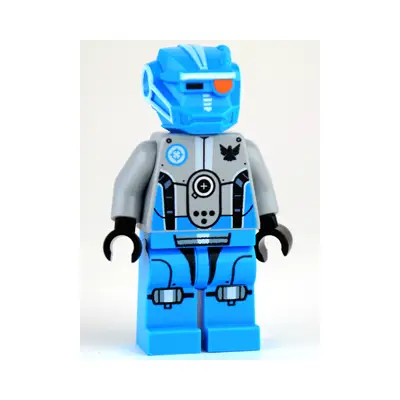  Dark Azure Robot Sidekick