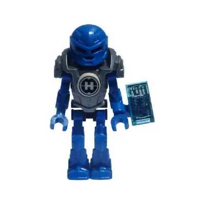  Hero Factory Mini - Surge - Flat Silver Armor with Datapad