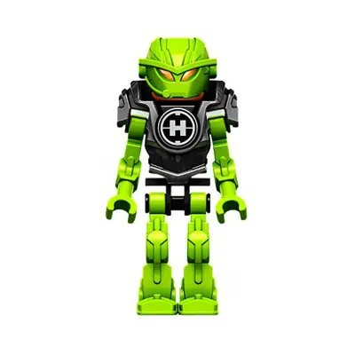  Hero Factory Mini - Breez - Pearl Dark Gray Armor