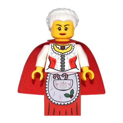  Mrs. Claus - Red Skirt and Cape