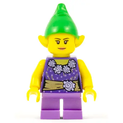  Elf - Female, Dark Purple Top