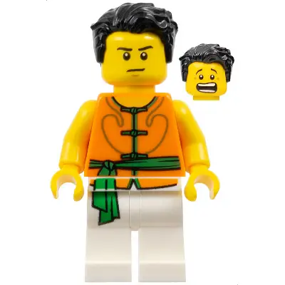  Dragon Boat Race Team Green/Orange Member 3