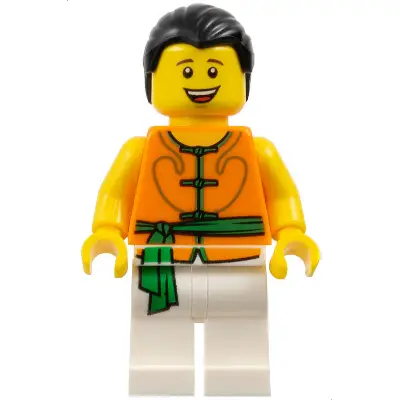  Dragon Boat Race Team Green/Orange Member 4